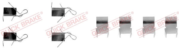 Accessory Kit, disc brake pad